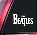 The Beatles Vinyl Decal Sticker - White