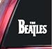 The Beatles Vinyl Decal Sticker - White