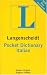 Langenscheidt Pocket Dictionary Italian (Langenscheidt Dictionaries)