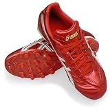 アシックス(asics) リーサル Jr レッド×ホワイト アシックス サッカースパイク