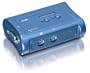 TRENDnet 2-Port PS/2 KVM Switch Kit (Includes 2x KVM Cables) TK-205K (Blue)