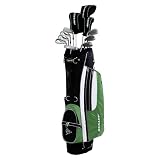 Adult Womens Dunlop Golf Set - Green/ Black (16-pc)