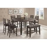 Corrigan 8 Piece Counter in Cappuccino