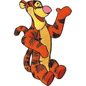 Disney Winnie The Pooh - 3.5" Hello Happy Tigger Patch