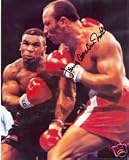 JAMES BONECRUSHER SMITH AUTOGRAPHED SIGNED 11X14 VS MIKE TYSON (BOXING)