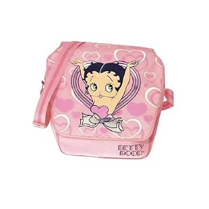 Betty Boop New Pink Hearts Range Messenger Bag