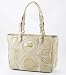 Coach Limited Edition Mia Inlaid Suede Gallery E/W Bag Tote 15748 Natural