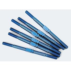 Team Associated 1282 Factory Team Front Blue Titanium Turnbuckle Kit B4 Stealth from Associated Accessories