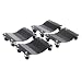 4 12" Tire Skates Wheel Car Dolly Ball Bearings Skate Makes Moving A Car Easy