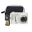 Kodak EasyShare C1530 14 MP Digital Camera with 3x Optical Zoom and 3.0-Inch LCD (Includes Rechargeable Batteries, Battery Charger, Camera Bag)(White Bundle)