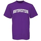 Northwestern Wildcats Purple Arched Logo T-shirt