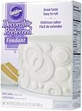 Wilton 710-2301 Decorator Preferred Fondant, 24-Ounce, White