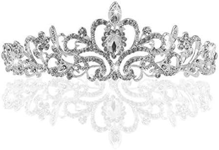 Wedding Tiara Rhinestones Crystal Bridal Headband Pageant Princess Crown