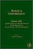 Complex enzymes in microbial natural product biosynthesis, Part A: overview articles and peptides, Volume 458 (Methods in Enzymology)