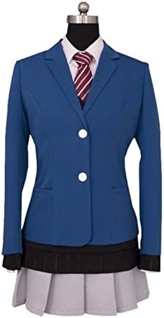 Vicwin-One Blue Spring Ride Futaba Yoshioka Uniform Cosplay Costume