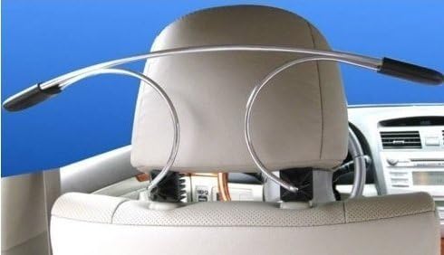 Aces Car Seat Coat Rack Hanger Chrome – Vehicle Storage-traveling Space Saver