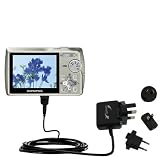 International Wall / AC Charger for the Samsung U710 - Gomadic Brand w/ TipExchange Technology