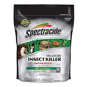 SPECTRUM HG-53944-5 "SPECTRACIDE" TRIAZICIDE ONCE & DONE INSECT KILLER 10 LB.