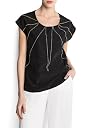 Mango Women's Metal Embellished Blouse
