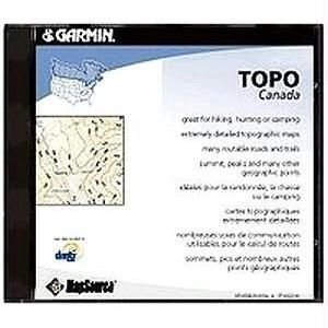 Garmin TOPO Canada Maps/Traveling - Handheld