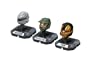 HALO Helmet 3PKs Series 1 - Set 3: Master Chief (Green), Rogue (Silver), CQB (Orange)