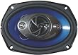NAXA NX-771 1000 Watt 6x9 4 Way Car Stereo Replacement Audio Speakers