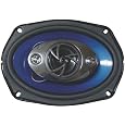 NAXA NX-771 1000 Watt 6x9 4 Way Car Stereo Replacement Audio Speakers