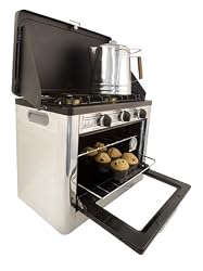 Camp Chef Camping Outdoor Oven with 2 Burner Camping Stove