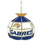 NHL Buffalo Sabres Stained Glass Tiffany Lamp - 16