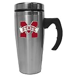 Mississippi State Bulldogs NCAA Stainless Steel Contemporary Travel Mug