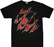 Thundercats Claws Ripping Through Logo Black T-shirt Tee