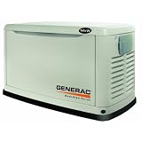 5884 Generac Guardian 14k Air Cooled Home Standby Generator only, Steel Enclosure