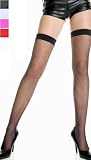 Fishnet Thigh High Stocking - Available in one size and plus size