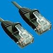 10pcs a Lot 7ft Cat5e UTP Ethernet Network Cable 350mhz Ul (10pack) Black