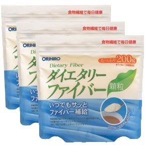 オリヒロ ダイエタリーファイバー顆粒 200g【３箱セット】