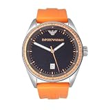 Emporio Armani Watch, Men's Orange Strap AR0526