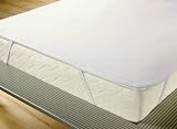 *Wasserundurchlässige Molton Inkontinenz Matratzenauflage 90 x 200 cm weiß
