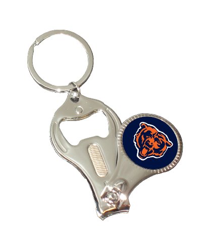 NFL Chicago Bears 3-in-1 Nailclipper Keychain