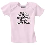 Light Pink Help I'm Being Kidnapped and I Can't Talk Lap T
