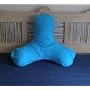 The Curvy Transformational Backrest Pillow Cover For Reading In Bed - white - 100% Cotton Patent Pending
