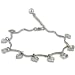 Dainty Dangling Heart Charm Bracelet