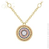 WILLOW GOLD: *MABANA RAINBOW SAPPHIRE MEDALLION*