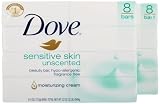 Dove Bar Soap, Sensitive Skin Unscented, 4.25 oz. bars, 16 Count 41smVae1 WL. SL160 Dove Bar Soap, Sensitive Skin Unscented, 4.25 oz. bars, 16 Count