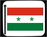 Decorated Mouse Pad with flag, Syrian, Syria