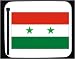 Mouse Pad with flag, Syrian, Syria