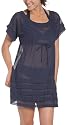Anne Cole Women's The Cape Short Sleeve Mesh Dress Cover Up