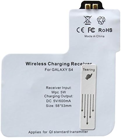 Qi Ultra-thin Standard Wireless Charging Receiver Module for Samsung Galaxy S4