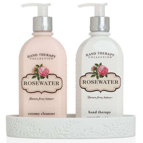 Crabtree & Evelyn Rosewater Hand Care Caddy 2 x 250ml Preisvergleich