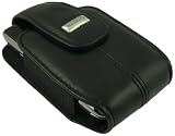 GENUINE BlackBerry BOLD 9700 9780 Tote Pouch/Case With Wrist Strap & Proximity Sensor (Black Lambskin Leather)