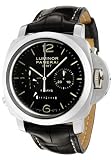 Men's Luminor 1950 8 Days Chrono Monopulsante GMT Multi-Function Black Alligator